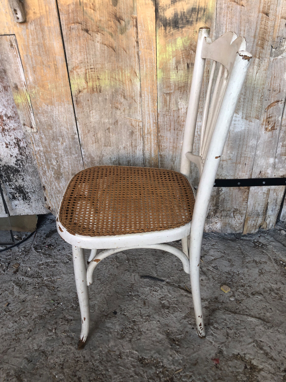 Vintage Fishel bistro chair