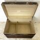 Large vintage travel trunk from the 1930s.