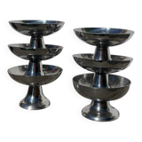 Stainless steel bowls / dishes 1970