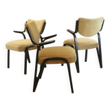 Vintage mid century schwingsessel 'fehrbellin'