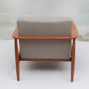 1960s armchair in cherrywood