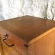 Large Spirol curtain binder - light oak - vintage - 1960