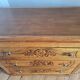 Commode art déco plateau bois, meuble ancien vintage