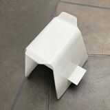 Minimalist Danish rocking stool by Michael C. Poulsen