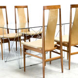 Oak dining chairs 1960s