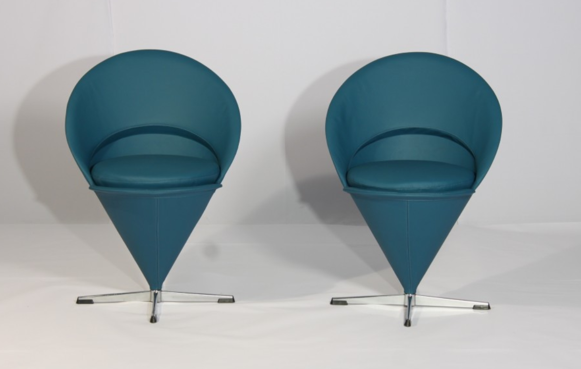 Chair swivel "Cone" by Verner Panton 1960s