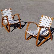 Paire de fauteuils par Jan Vanek pour Up Zavody 1930