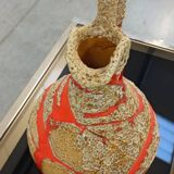 Ceramic vase from Vallauris, 70's