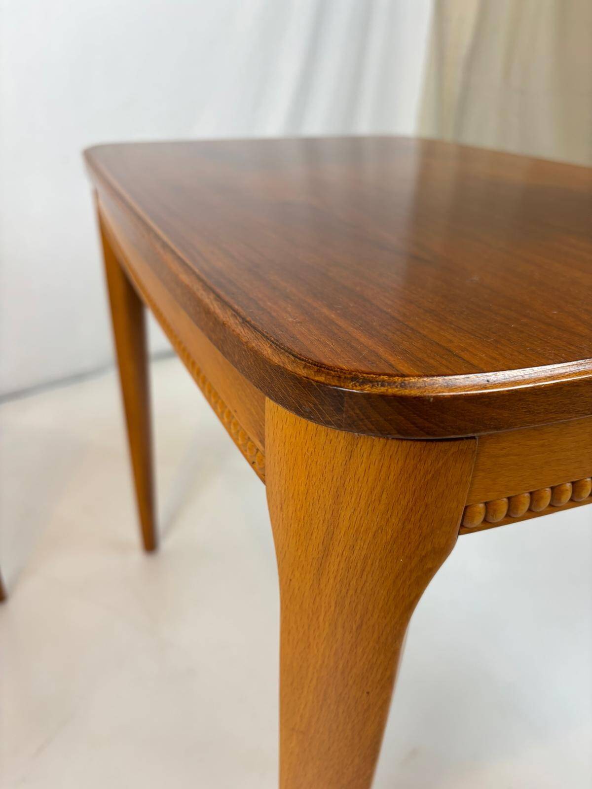 2 small mahogany tables - Sweden 1960s