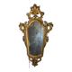 Louis XV style wall mirror in gilded wood, 19th century