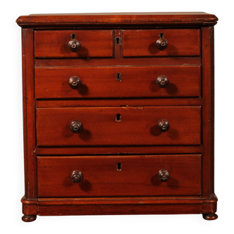19th Century Mahogany Master Commode