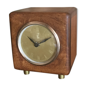 Wooden retro clock