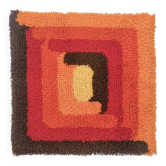 Rare Midcentury Wall Tapestry, Ege Rya Style, Denmark, 1970s