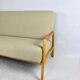 Vintage beige boucle 2-3 person sofa, 1970s