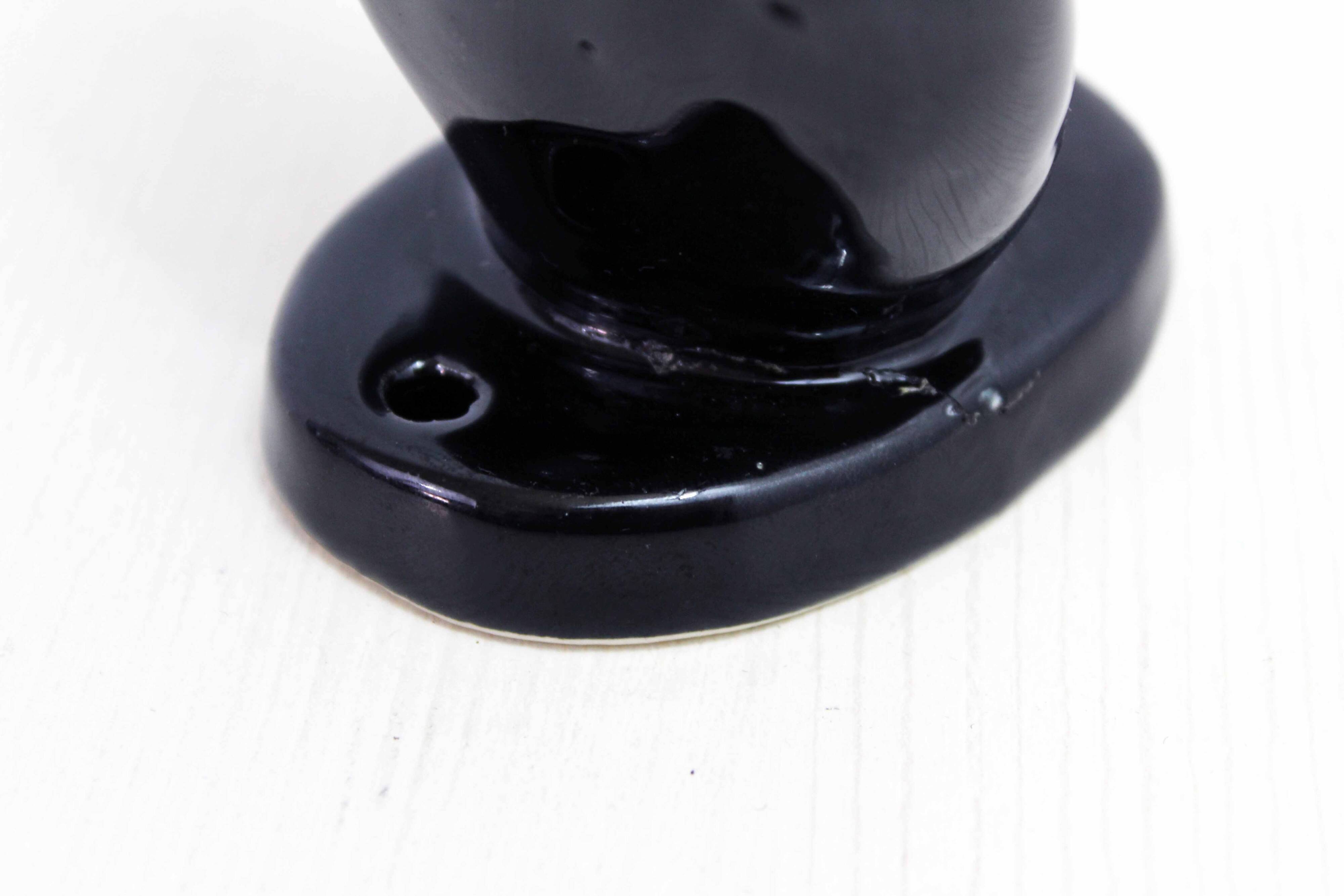 Earthenware hand soap holder