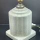 Art Deco cracked ceramic lamp base circa 1930 -