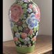 Large Keramis vase – Art Deco period with Peony motif – A splendour