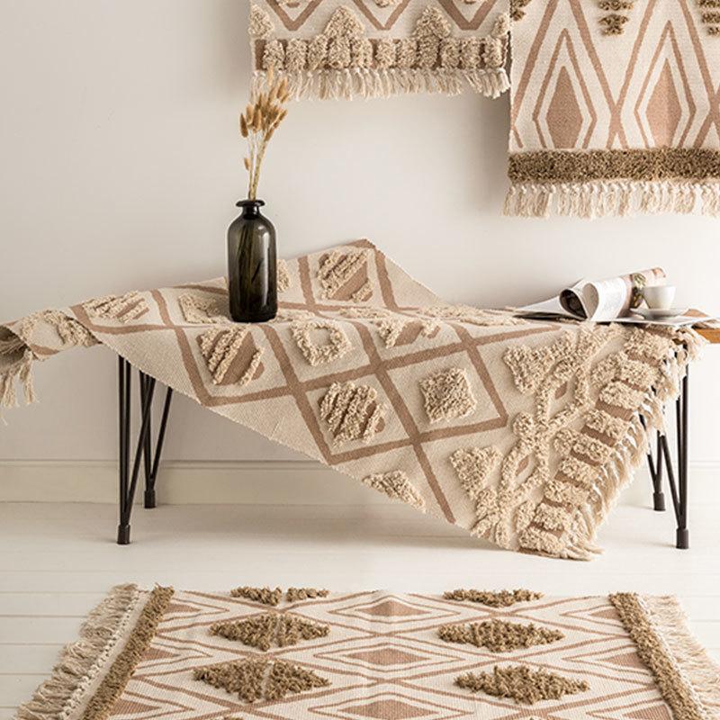 Berber spirit rug Helsinki brown beige 60x80cm