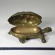 "turtle" ashtray in brass