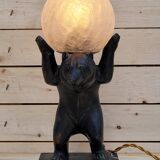 Art deco Bear lamp signed by the artist Irénée Rochard, circa 1930.