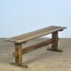 Rustic Pine Bench, 1960s
