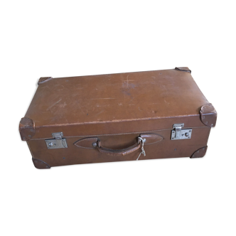 Ancien nécessaire de voyage couverts 19ès - Ma valise en carton