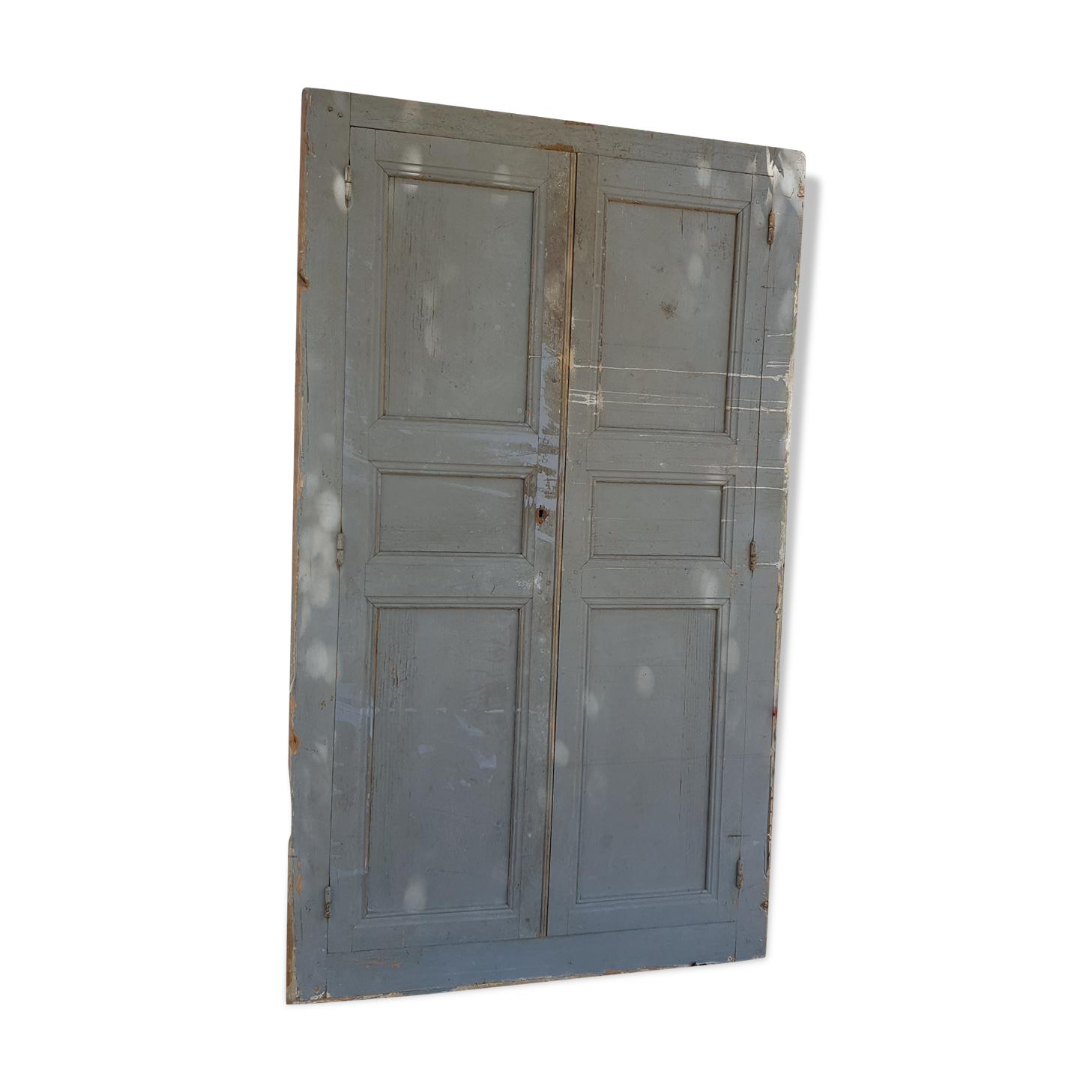 Wall closet door