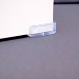 Modernist metal lamp by SCE, France 1950