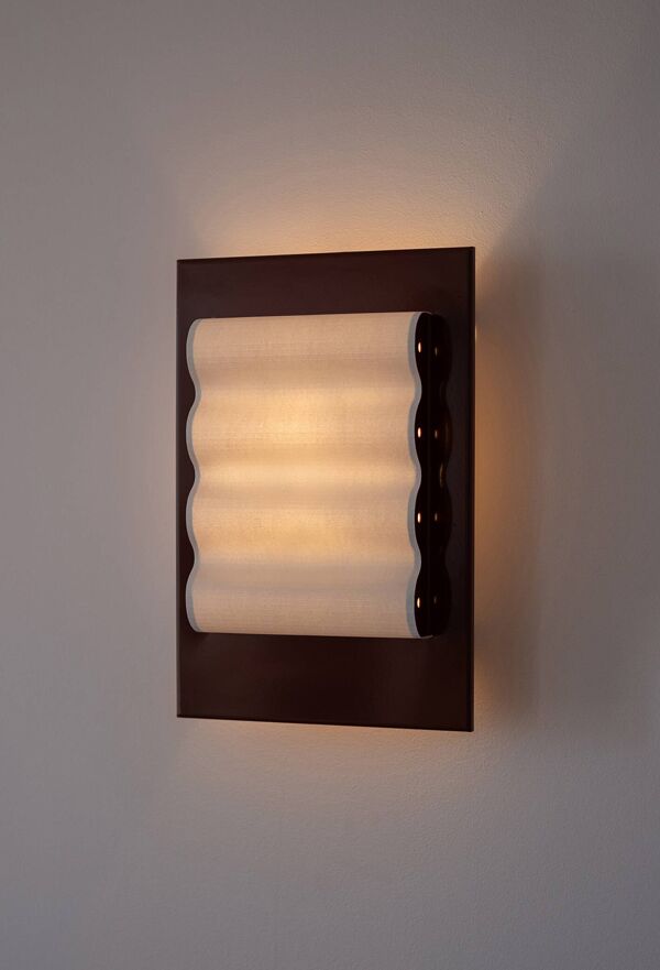 Applique murale Frame Alu Brun S
