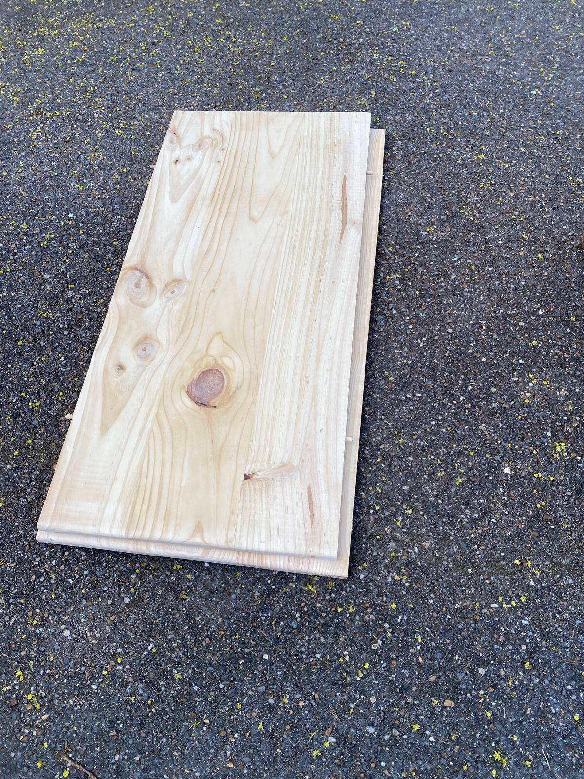 Renovated round Art Deco dining table, extendable, made of solid oak, 213cm.