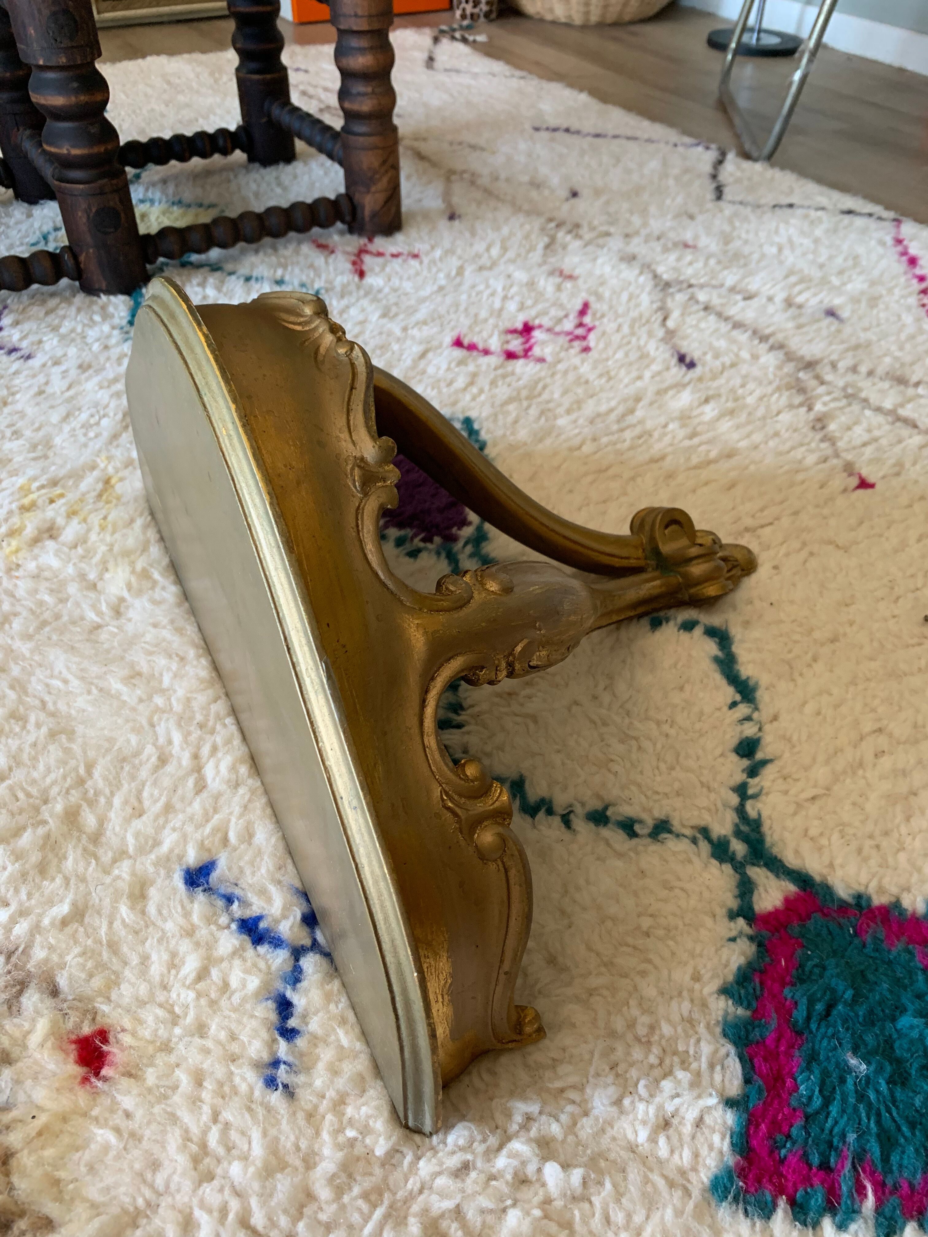 Golden baroque console