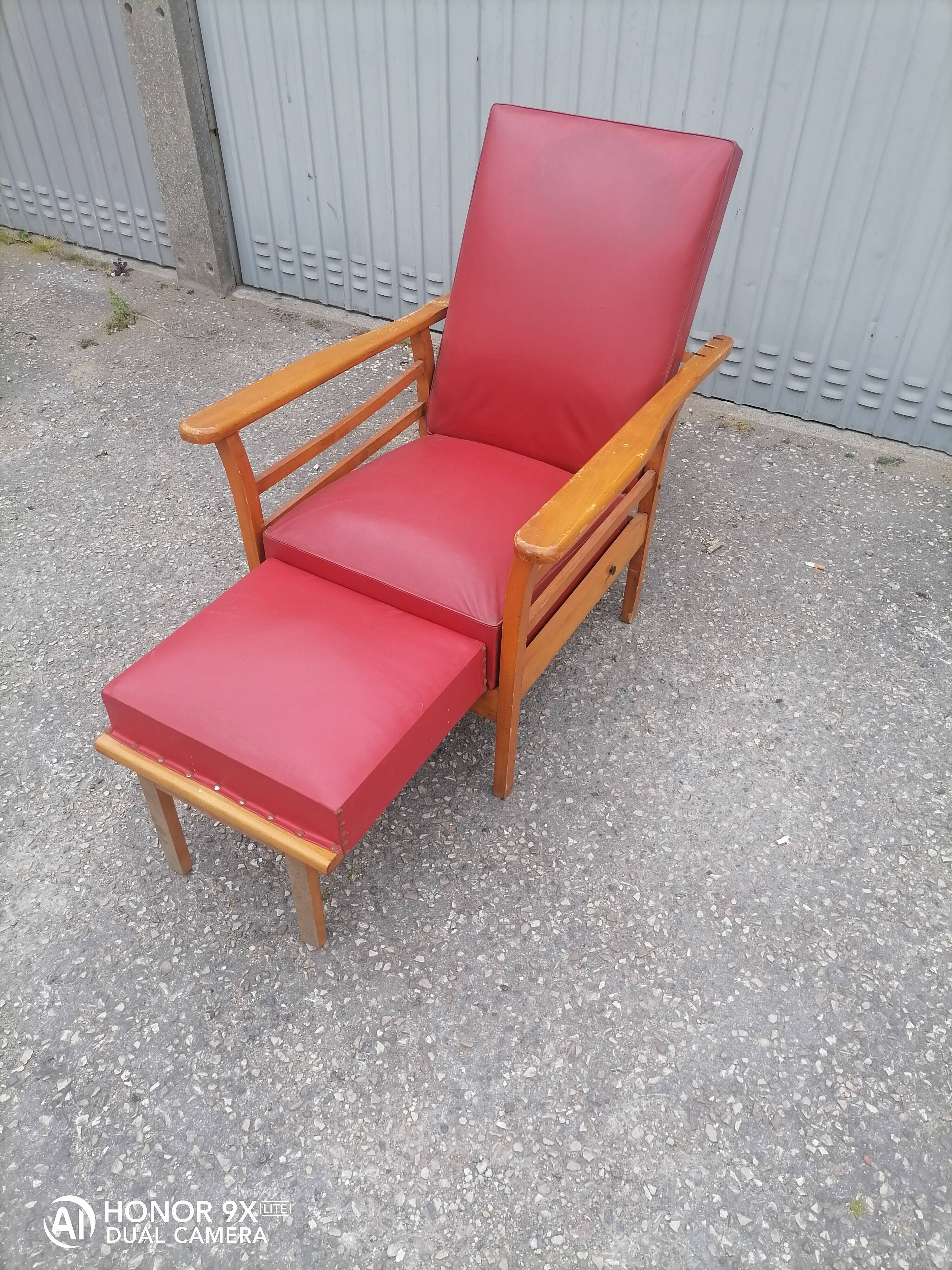 Fauteuil morris vintage 1950