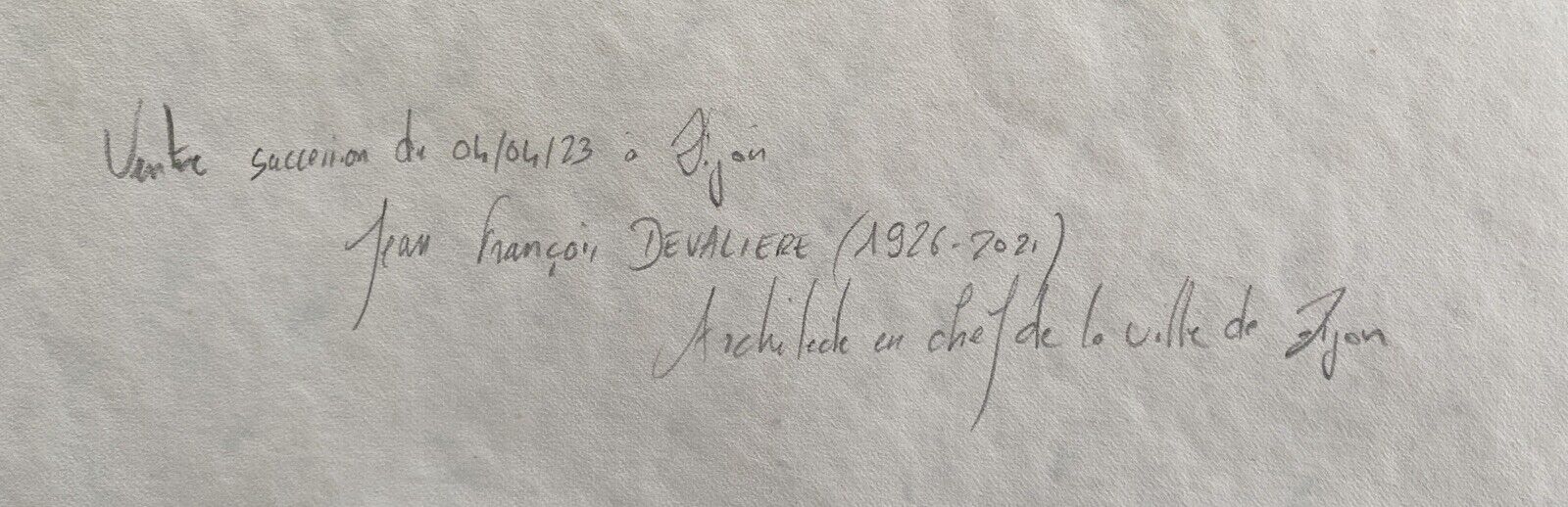 Table "surroundings of orcival" (puy de dôme) jean-francois devaliere (1926-2021)