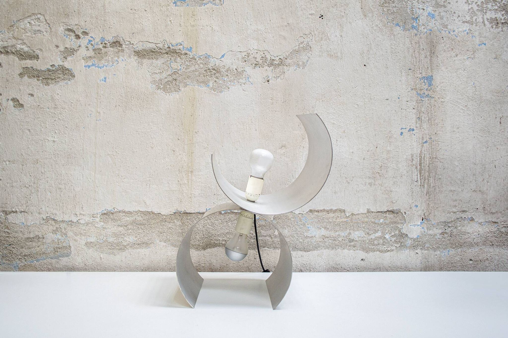 Aluminium Table Lamps by Giuliano Cesari for Nucleo Sormani, 1960s