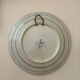 Old wall plate in blue Delft pottery