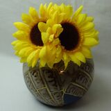 Vase ball porcelain Camille Tharaud