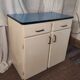 Mado furniture in blue formica two doors