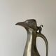 Carafe en forme de pingouin en étain poli conçue par Hugo Leven pour Kayserzinn