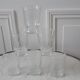 Lot de 6 verres à eau gravés années 50