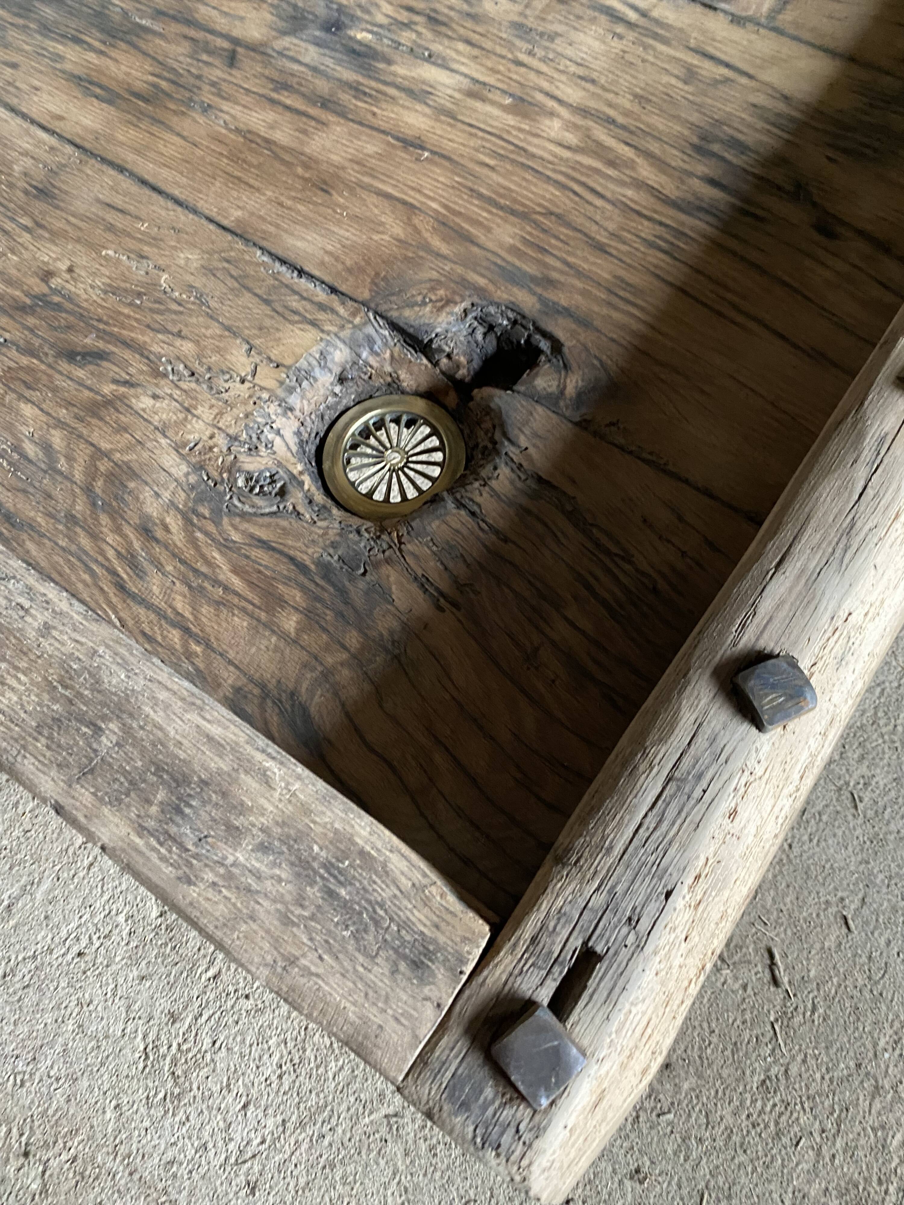Unusual press coffee table