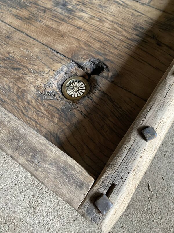 Table basse pressoir