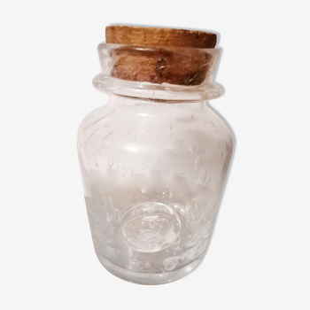 Glass jar, jar