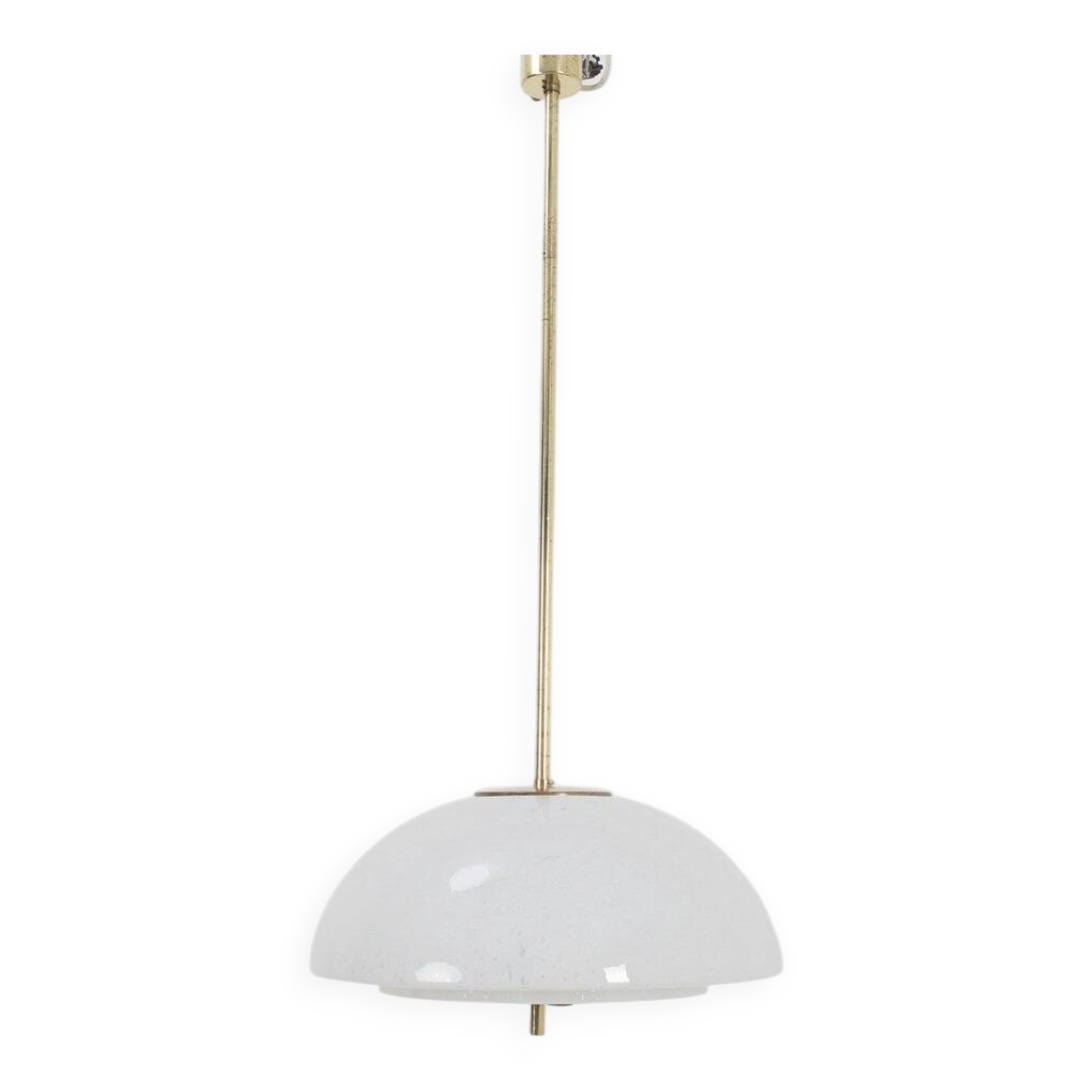 Vintage Pendant Lamp in Glass