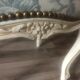 Fauteuil et son repose pieds style Louis XV
