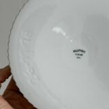 Plat creux en porcelaine blanche Pillivuyt