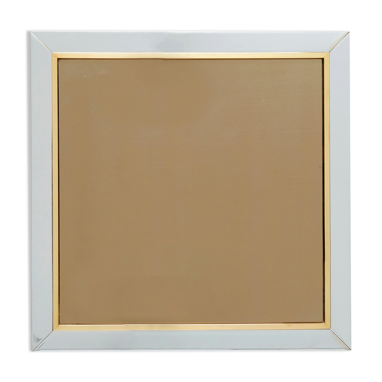 Belgo Chrome 1970 brass chrome mirror