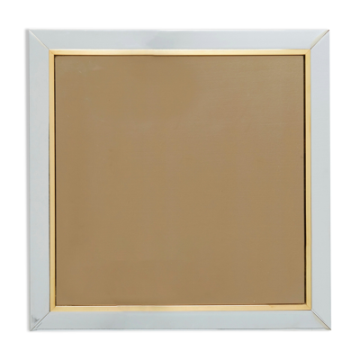 Miroir chrome laiton Belgo Chrome 1970