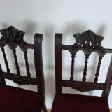 Pair of chairs from the 19th century