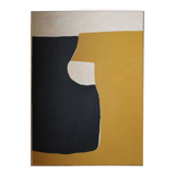 Black ochre paint