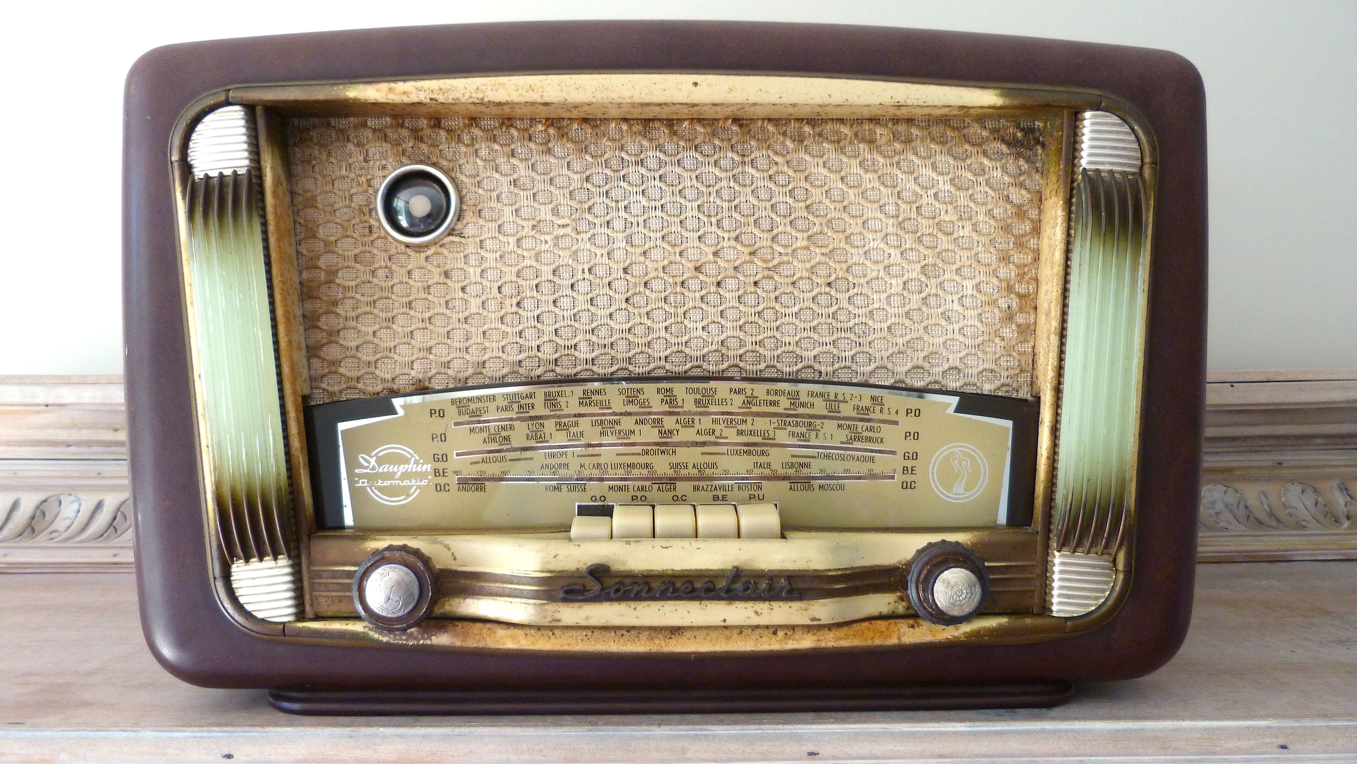 Poste radio TSF ancien Sonneclair | Selency